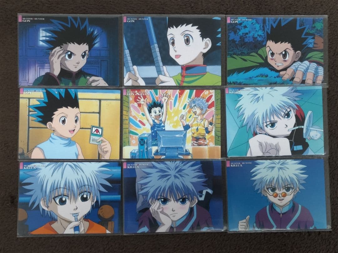 HUNTER×HUNTER カードダスマスターズ 初版 ９枚セット 10〜18