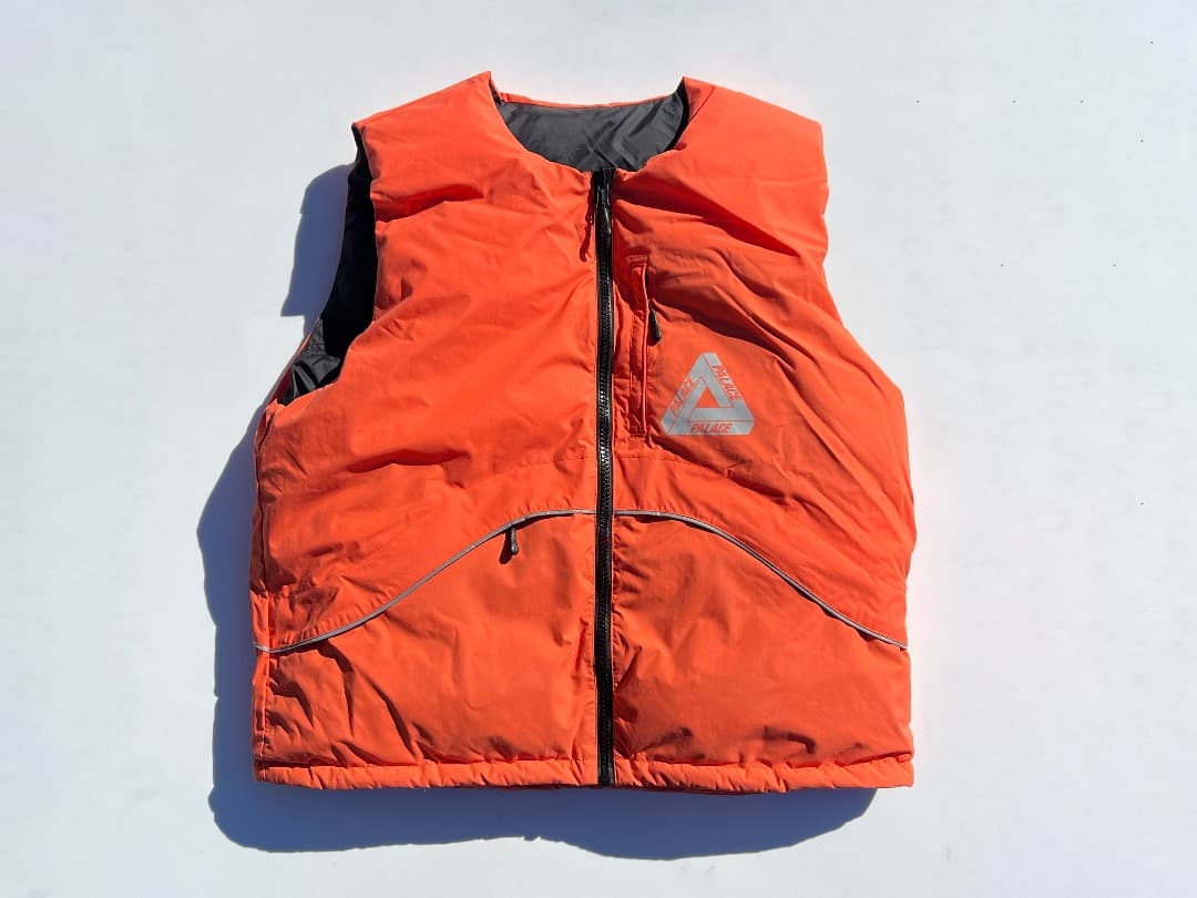 ジャケット・アウター XL PALACE P-TECH REVERSIBLE PUFFA VEST