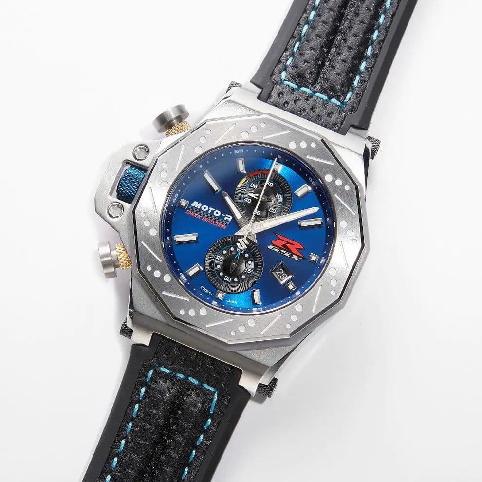 SUZUKI ×KENTEX　MOTO-R コラボウォッチ「GSX-R」限定品