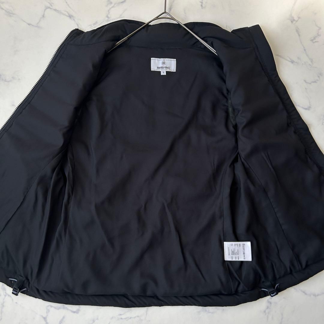 極美品 BRIEFING TAION 蓄熱 ダウンベスト タイオン 黒