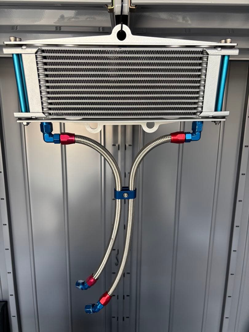 ゼファー750 他　アクティブオイルクーラー 9-13Rストレート　EARLS