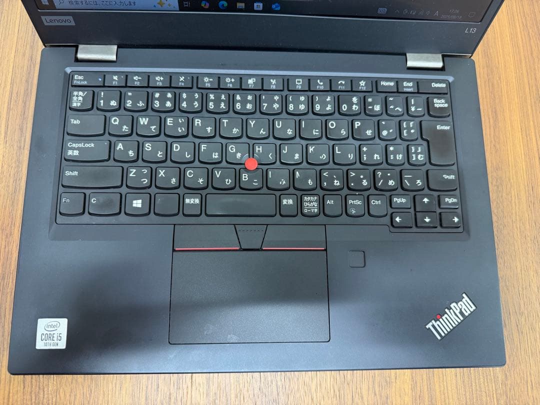 ThinkPad L13 i5/16GB/SSD256GB/Office付