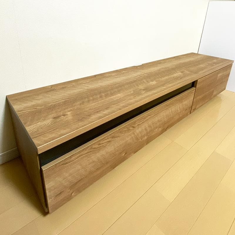 ロウヤ テレビ台 幅180 シャビーナチュラル 木製 65インチにぴったり