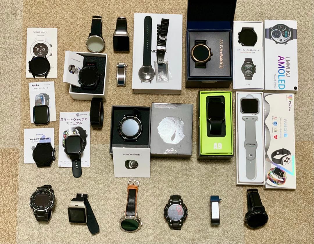 スマートウォッチ 21個ジャンクセットNOKIA ZENWATCH wena3入