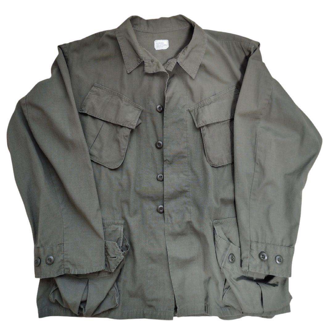 美品　ジャングルファティーグ　MEDIUM-SHORT　リップストップ　M-S