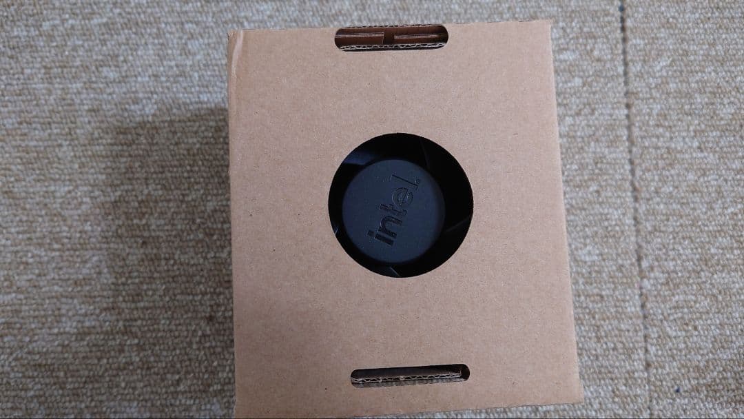 intel core i3-12100 クーラー箱着 動作確認済み