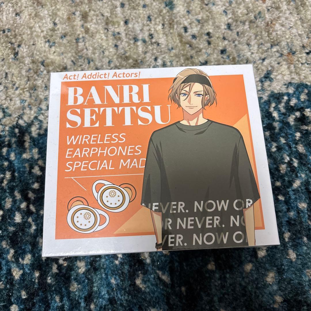 未開封　摂津万里 (cv 沢城千春 ) A3! ワイヤレス イヤホン