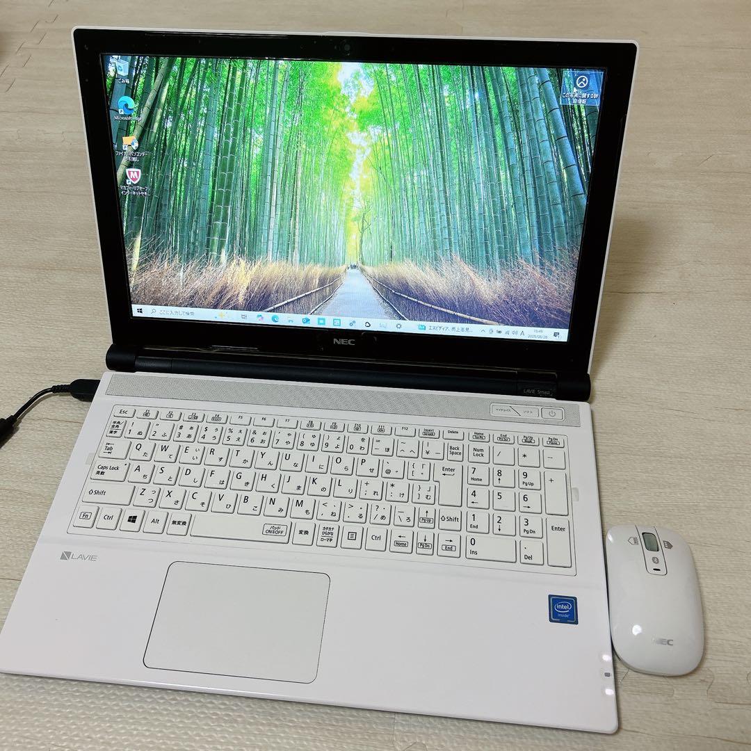 NEC LAVIE ホワイトノートPC