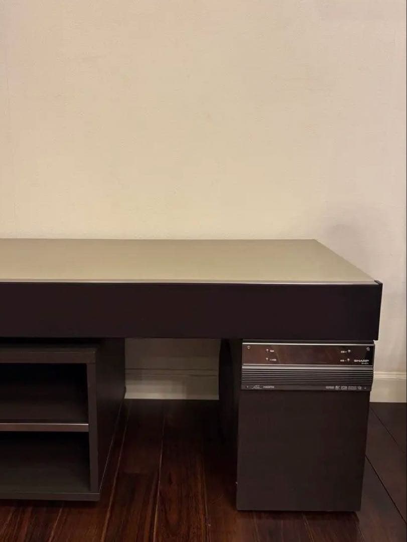 サブウーファー内蔵シャープシアターサラウンドテレビ台AN-ACY1リモコン付