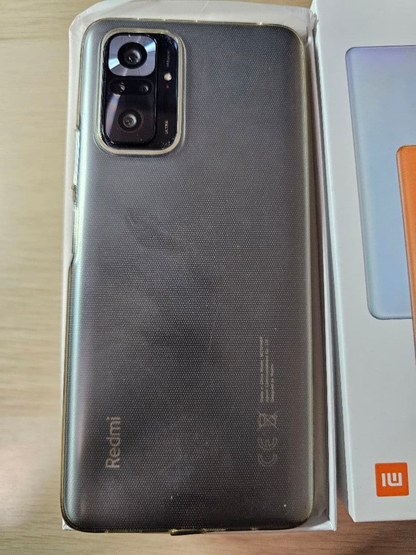 スマートフォン本体 Xiaomi Redmi Note 10 Pro-Onyx Gray