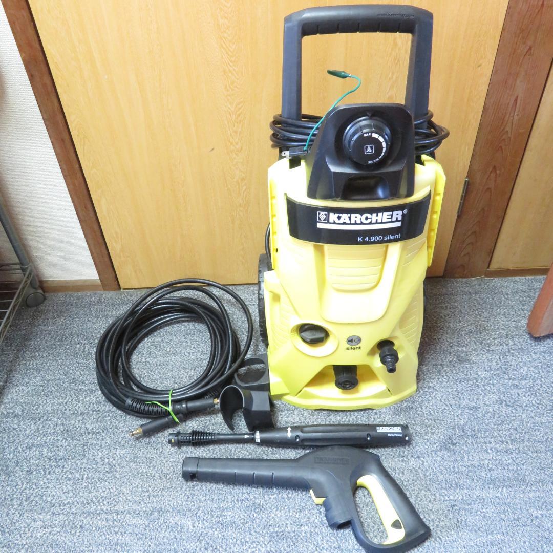 動作良好　ケルヒャー KARCHER K 4.900 サイレント 高圧洗浄機