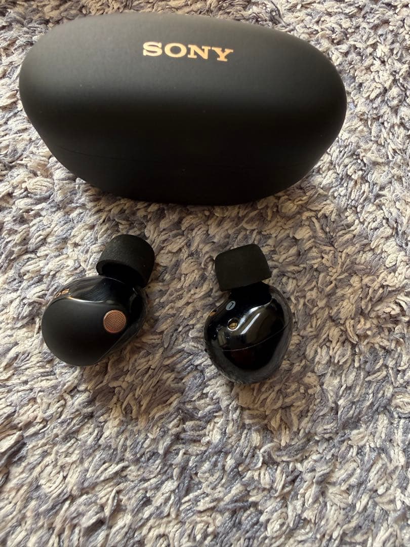 SONY WF-1000XM5 BLACK　純正イヤーピース付き　美品