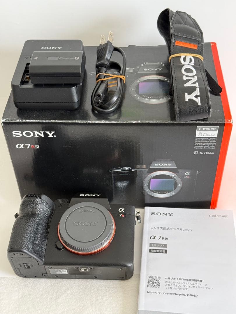 美品・SONY α7RⅣ (ILCE-7RM4)ボディ