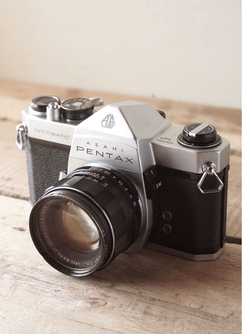 【良品】一眼レフの名機！ペンタックスSP タクマー55mm/f1.8