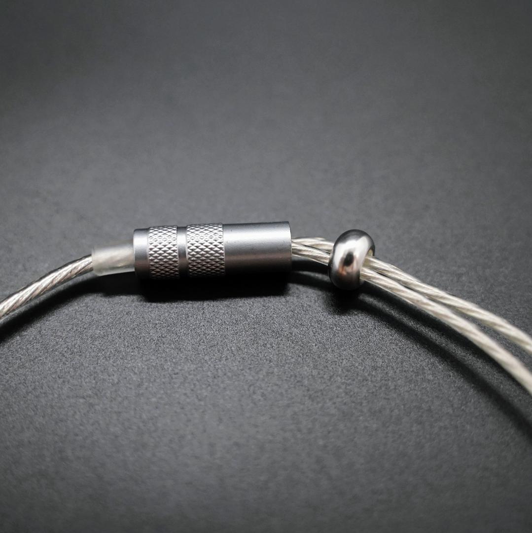 ついに7N 超冷凍製単結晶銅銀メッキ最高スペックリケーブルIE900/2.5mm