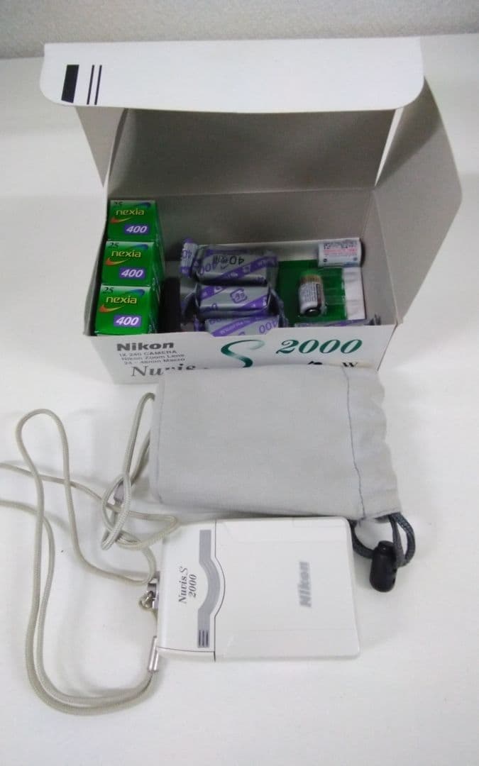 ニコン　NUVIS s2000　フィルム　電池付き