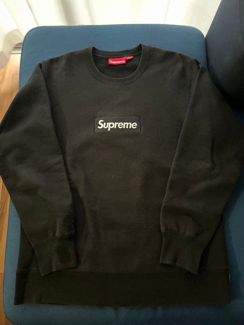 トップス Supreme 2015F/W Boxlogo Crewneck Sweats
