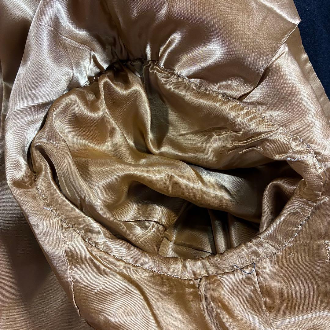 【高級・金ボタン】グレンオーバー　紺ブレ　チェック　ウール テーラードジャケット