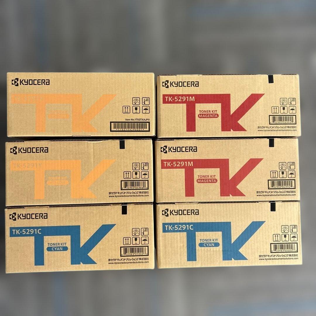 KYOCERA TK-5291 トナーカートリッジ6点セット