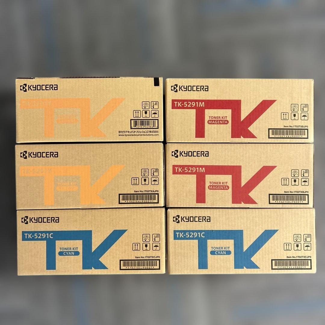KYOCERA TK-5291 トナーカートリッジ6点セット