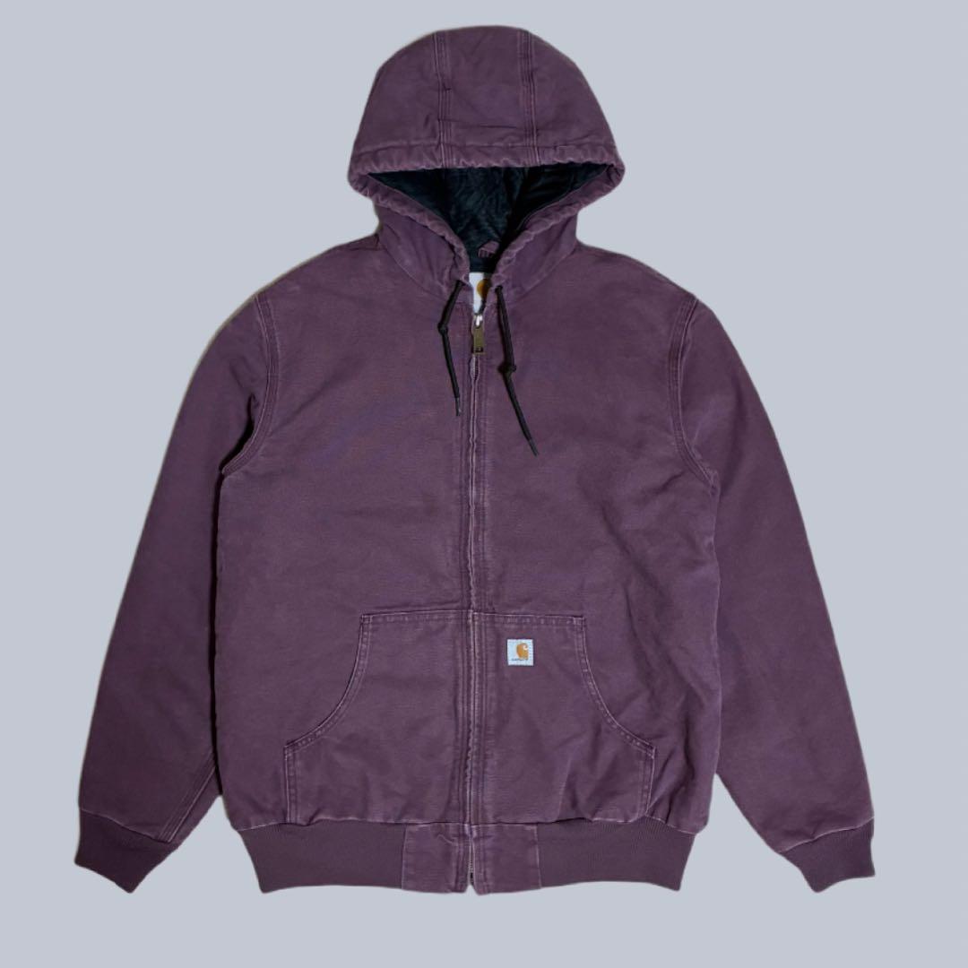 希少カラー Carhartt カーハート アクティブジャケット 紫