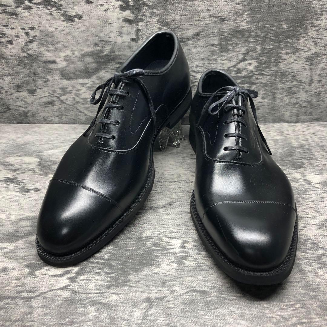 極美品✨防水 友二郎/BOSUI TOMOJIRO ストレートチップ 三陽山長