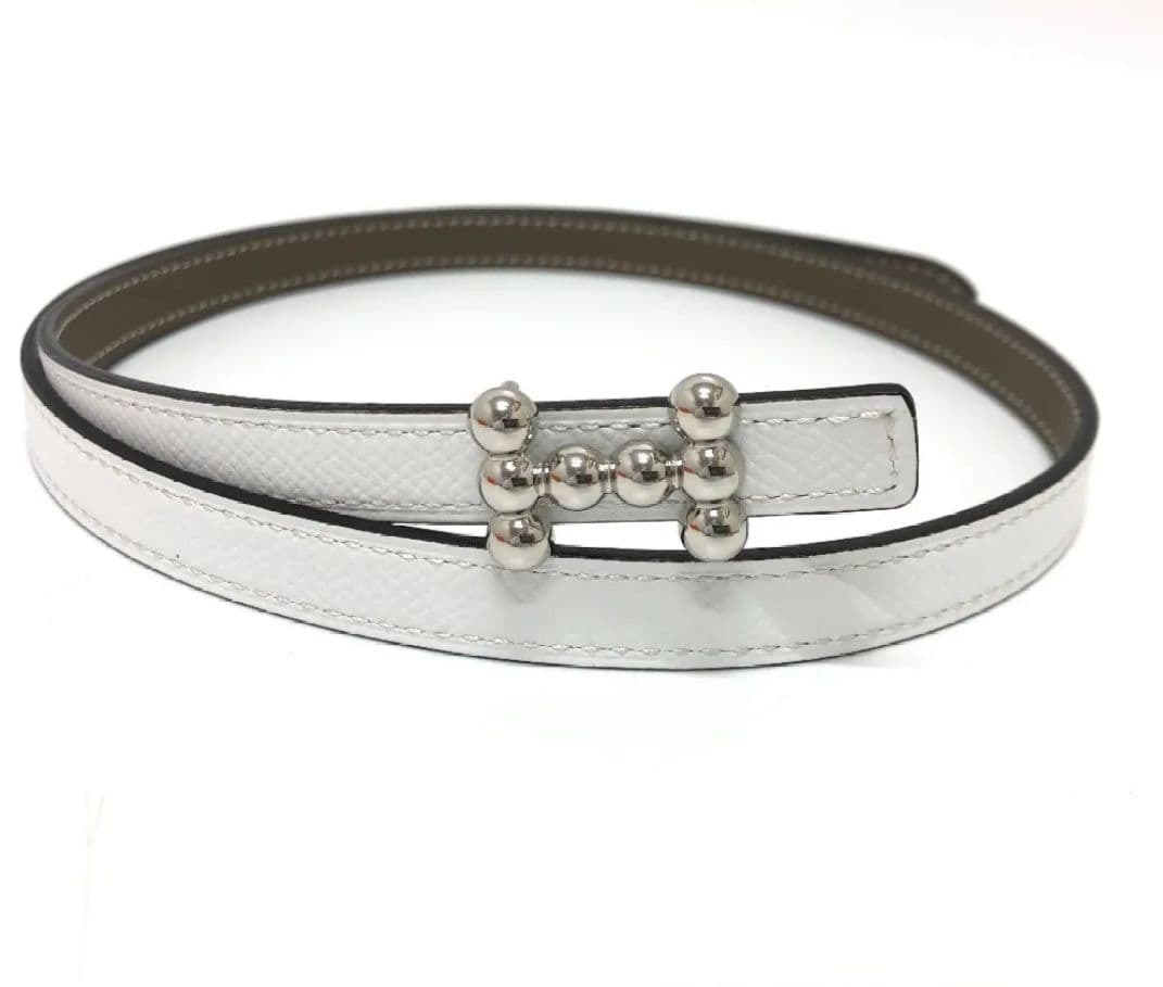 期間限定値下げ！【未使用】エルメス バブル リバーシブル レザーベルト