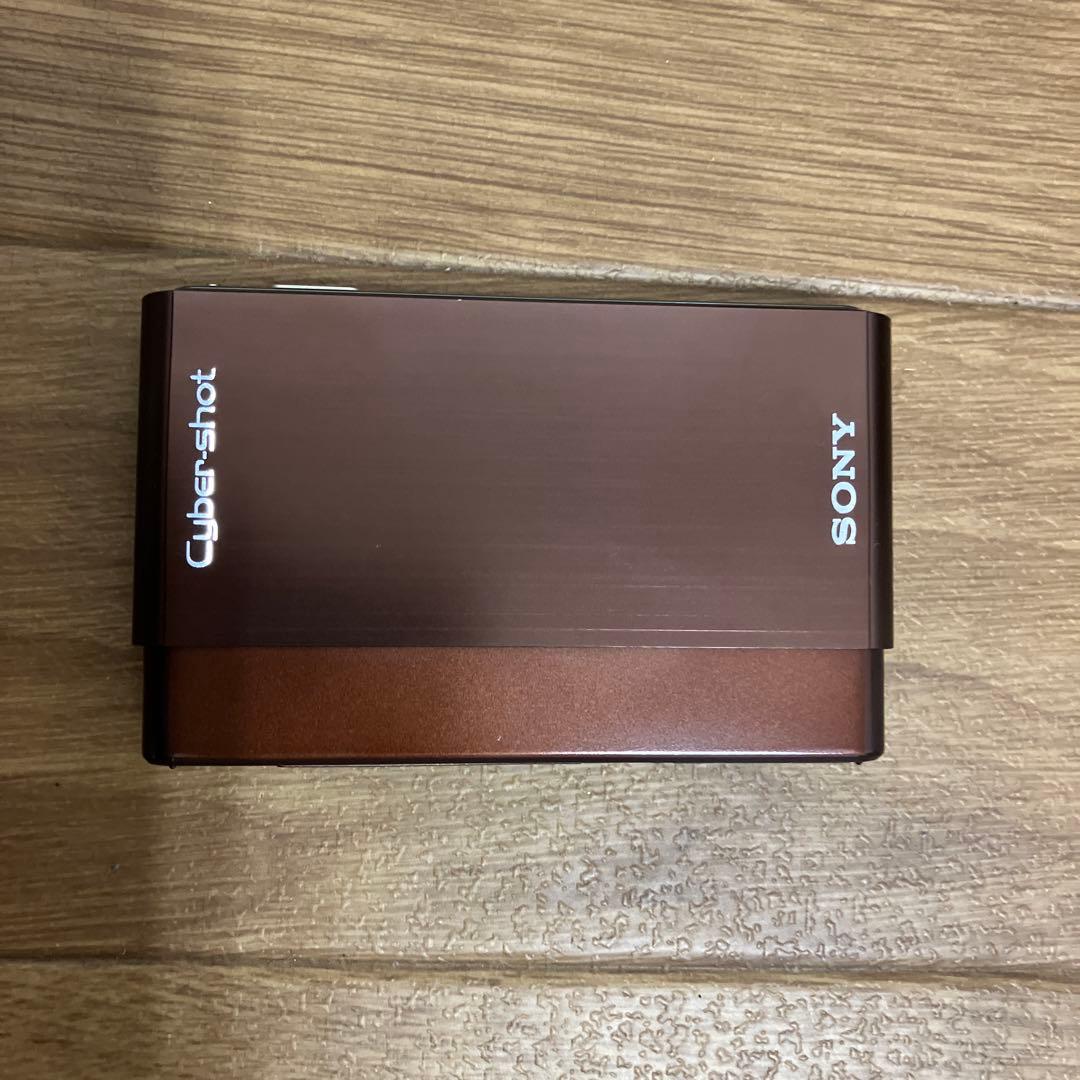SONY Cyber-Shot DSC-T77 ブラウン デジタルカメラ