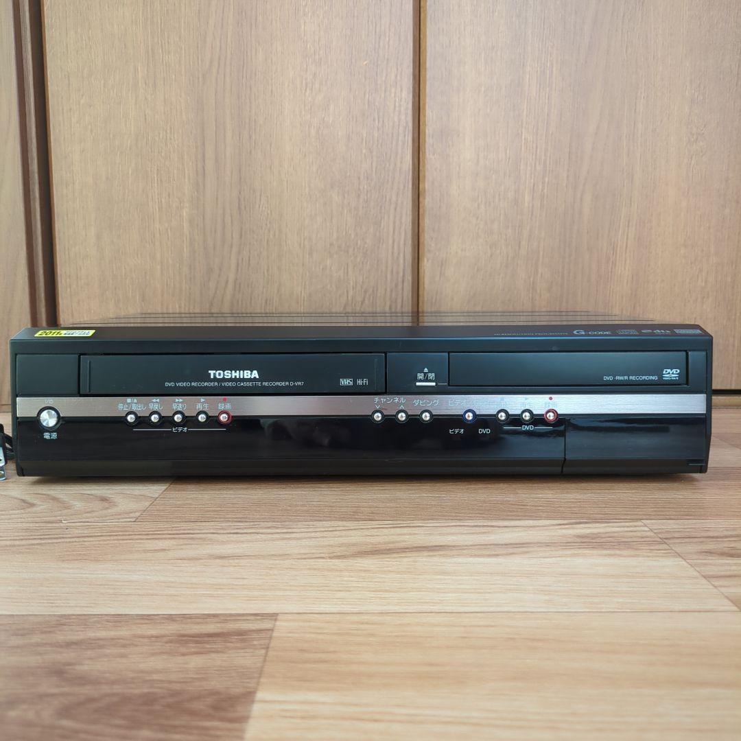 TOSHIBA VTR一体型DVDレコーダー D-VR7【ジャンク】
