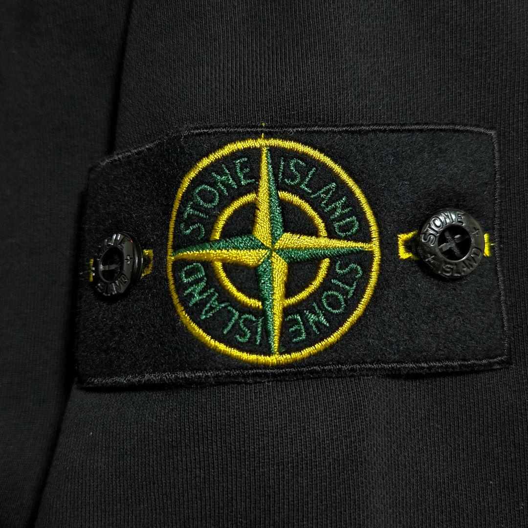 【新品】STONE  クルーネック スウェット ブラック M