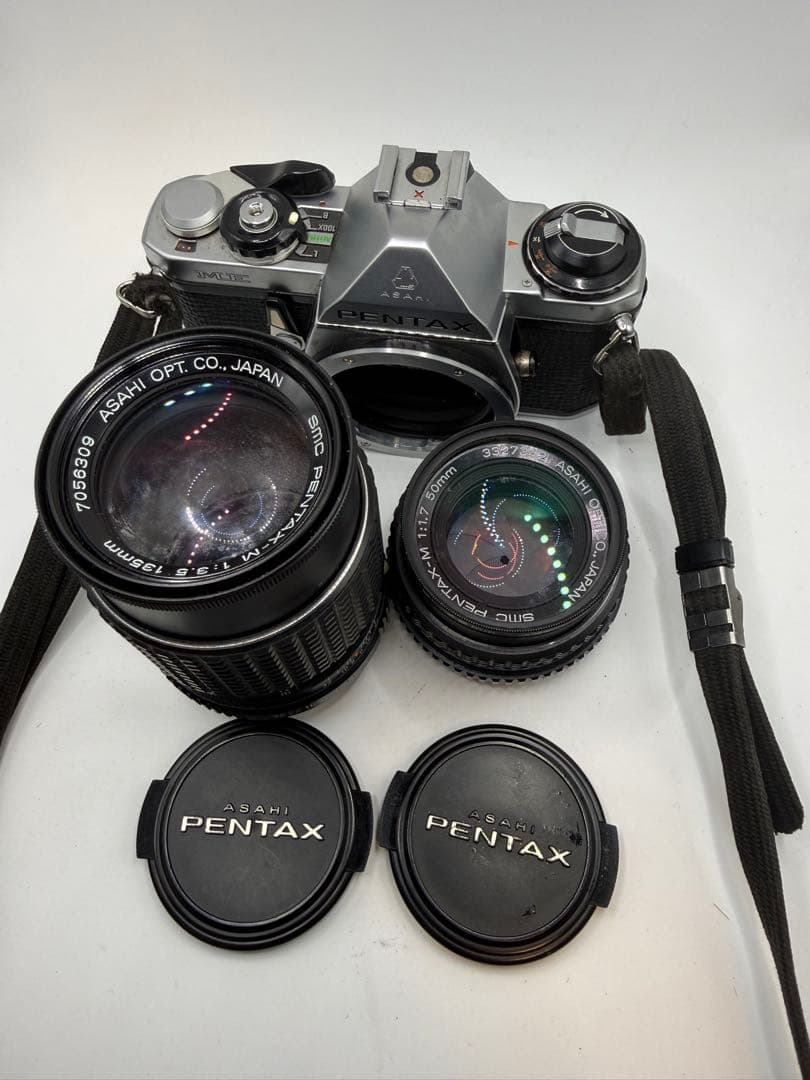 PENTAX ME フィルムカメラ + 50mm F1.7 /135mm セット