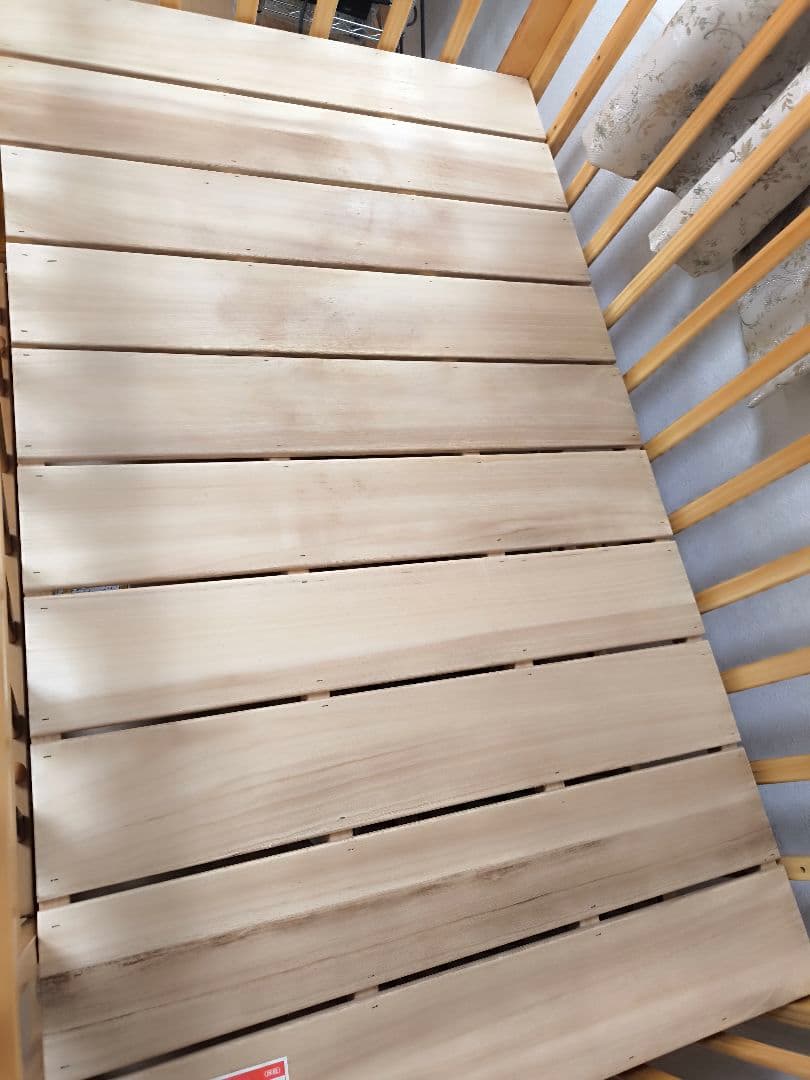 KATOJI　カトージベビーベッド　ハイタイプ　木製