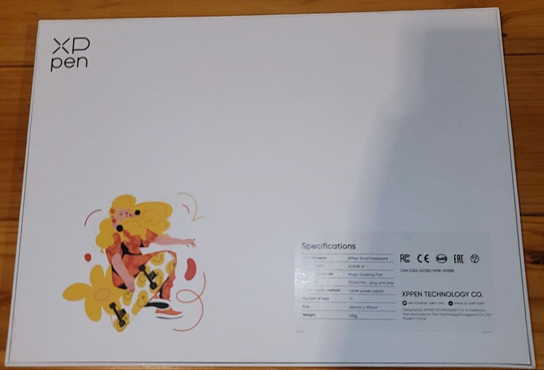 XP-Pen Smart Keyboard Magic Drawing Pad用