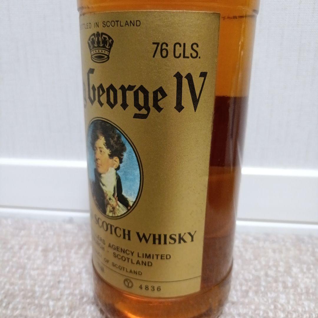 【未開封】キングジョージ四世 スコッチウイスキー 760ml 43%