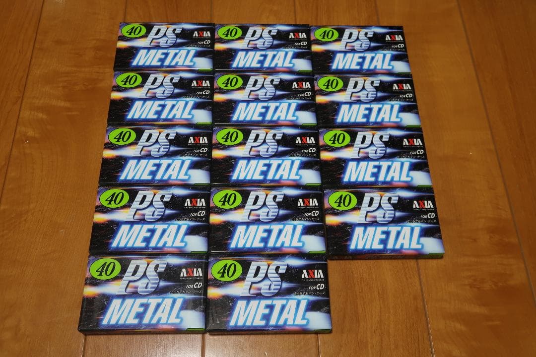 メタルカセットテープ  AXIA PS L 40 14本