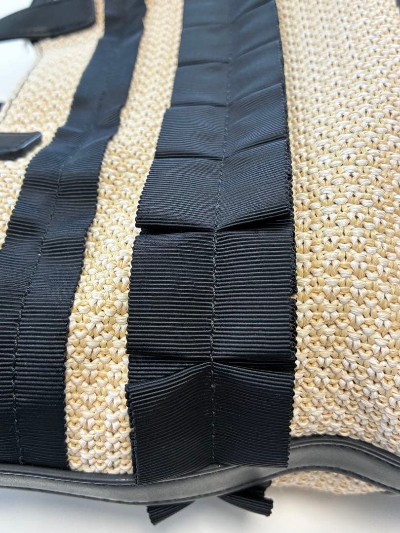 LANVIN en Bleu ランバン バリエ 2wayかごバッグ ブラック