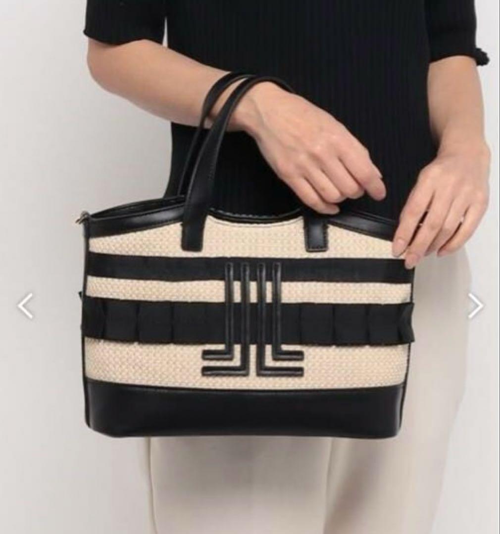 LANVIN en Bleu ランバン バリエ 2wayかごバッグ ブラック