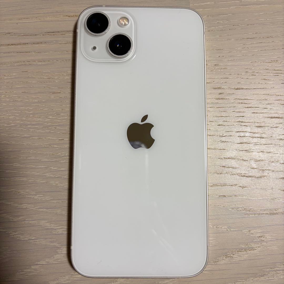【美品】Apple iPhone 13（128GB／ホワイト） 本体のみ