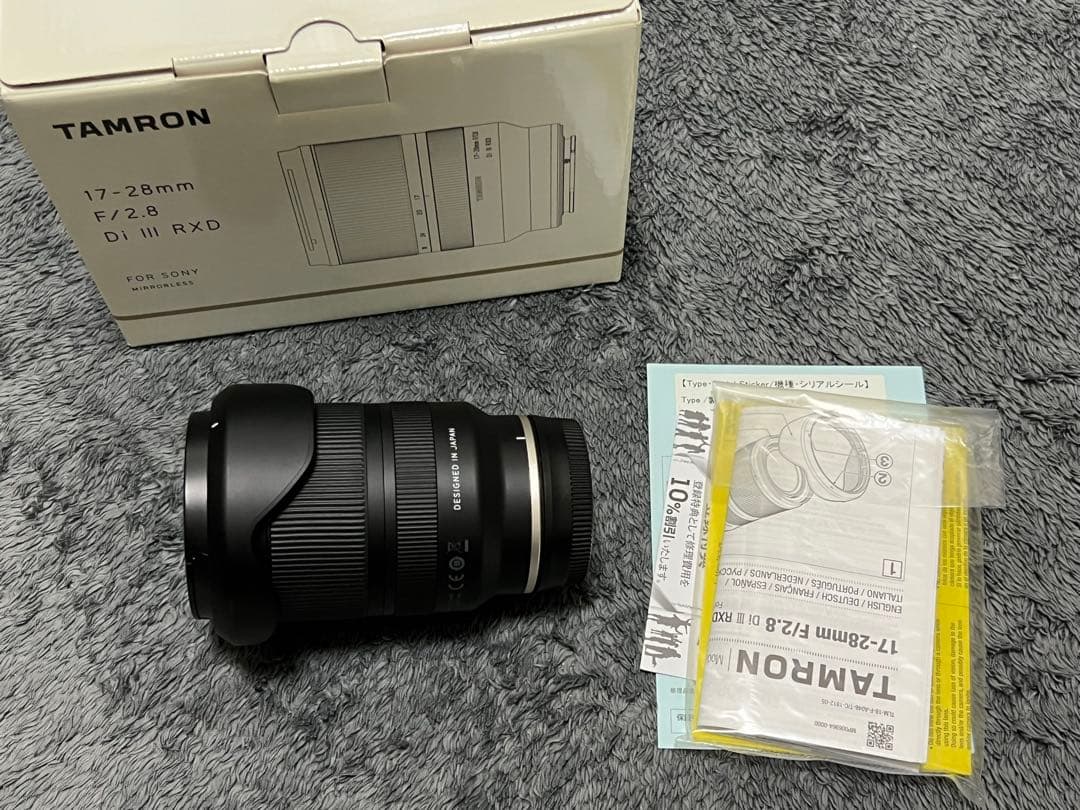 レンズ(ズーム) TAMRON 17-28mm F/2.8 III RXD