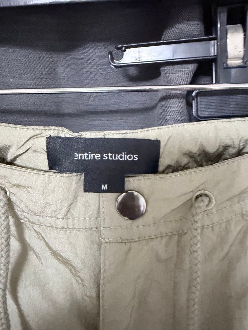 『本日限定価格』entire studios ナイロンカーゴパンツ