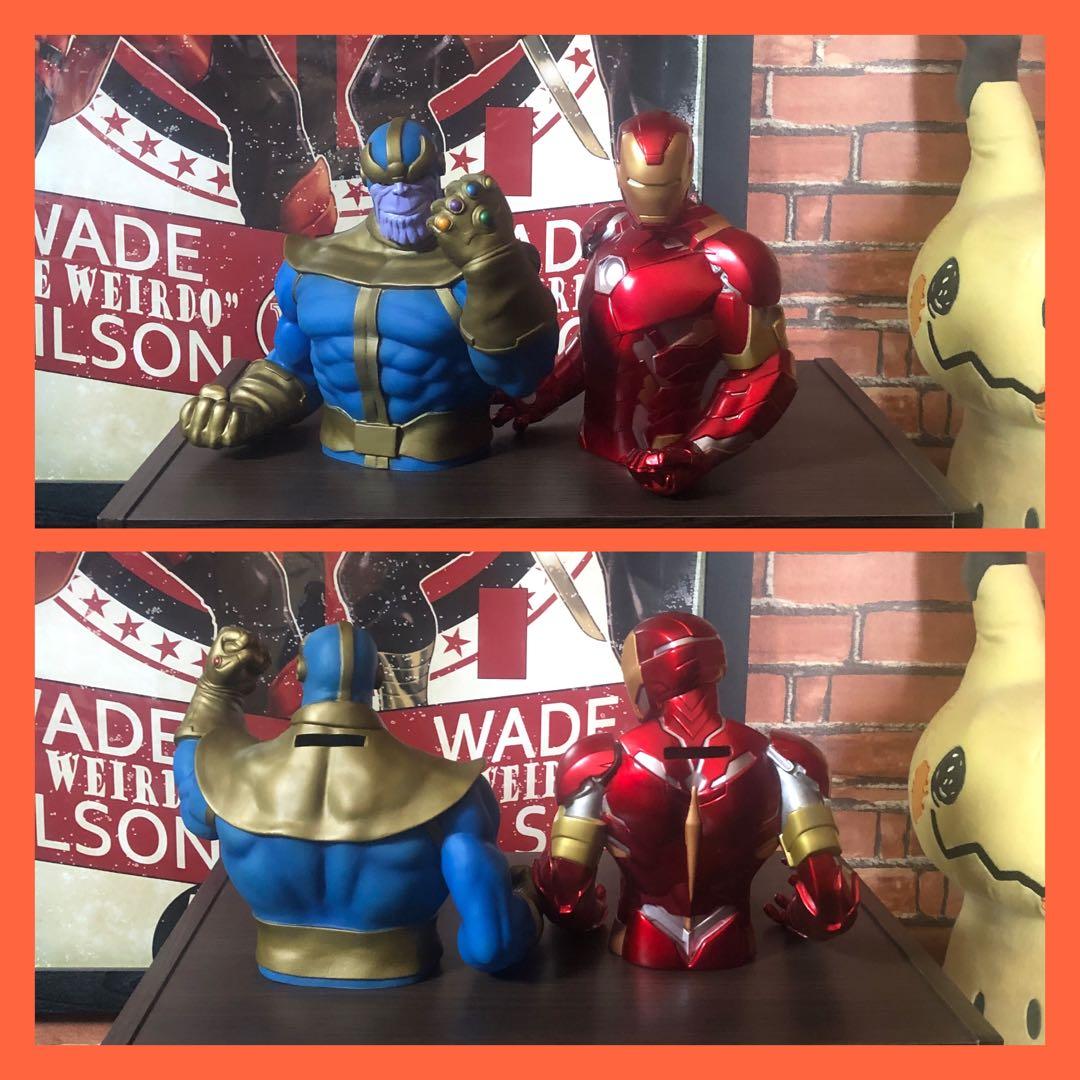 MARVEL バストバンク 貯金箱　19体セット