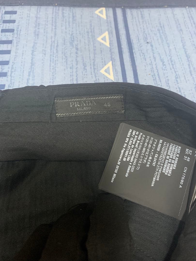 【ジャンク品】PRADA メンズスラックス&長袖シャツ