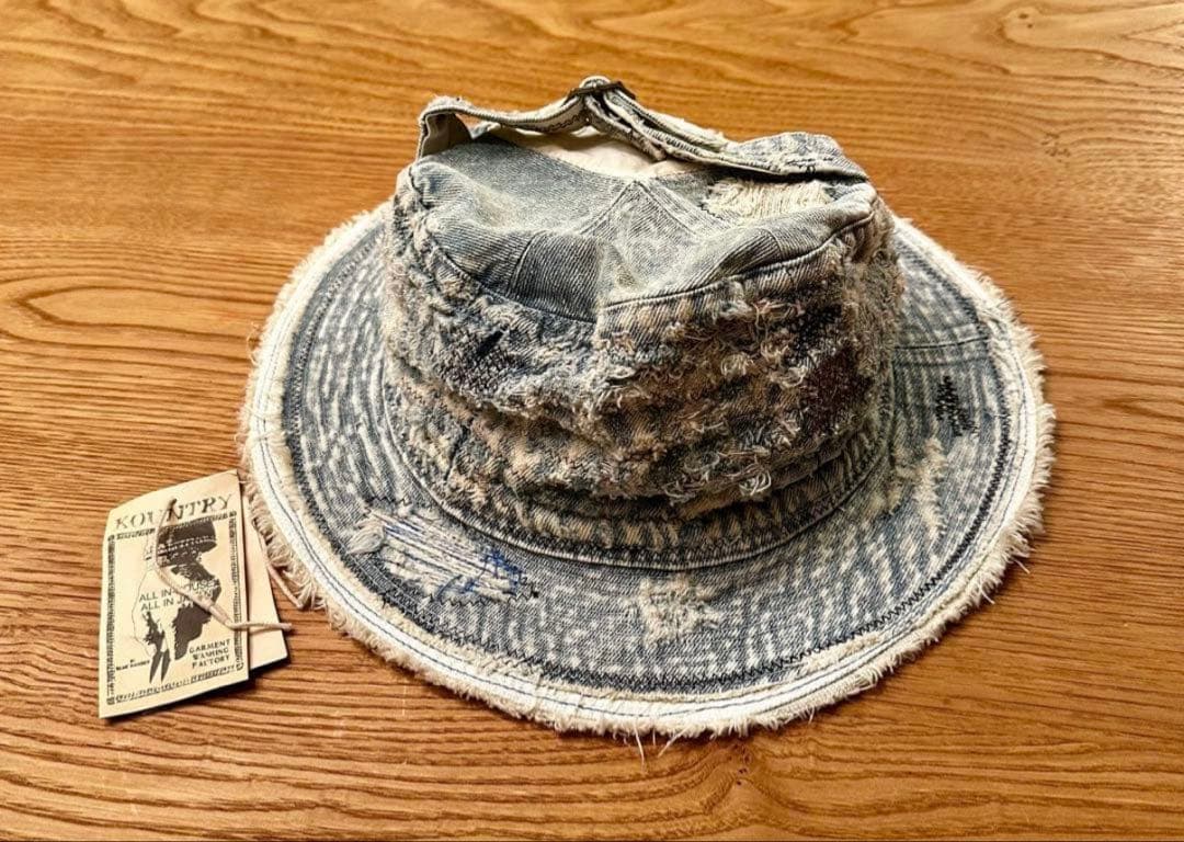 N*p様 Kapital 12oz 老人と海　デニム バケットハット