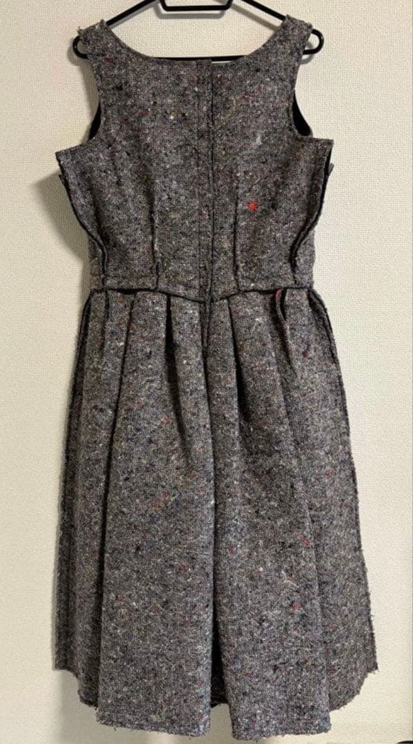 美品 COMME des GARCONS ギャルソン ワンピース S グレー