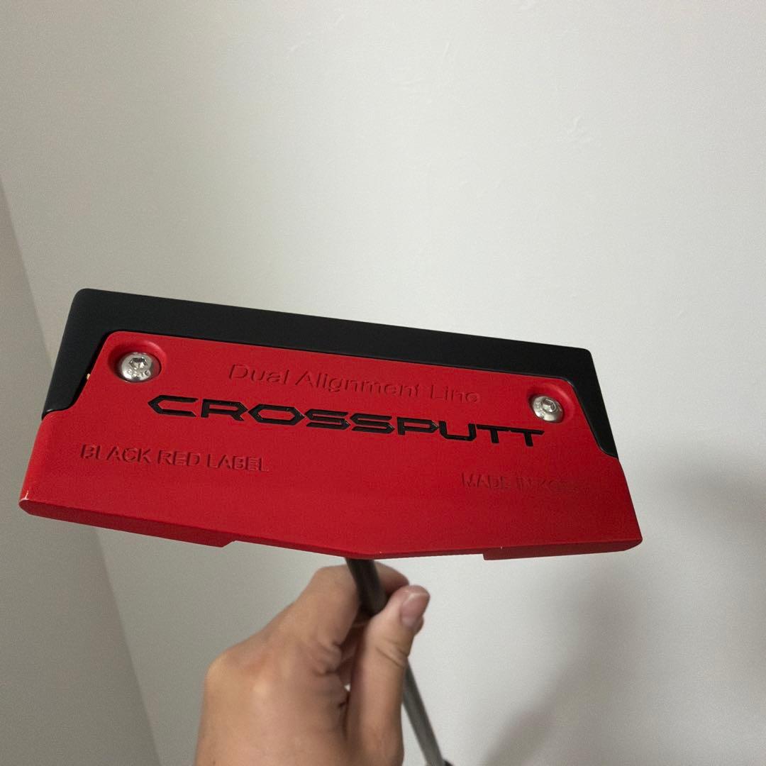 CROSSPUTT レッド/ブラック パター