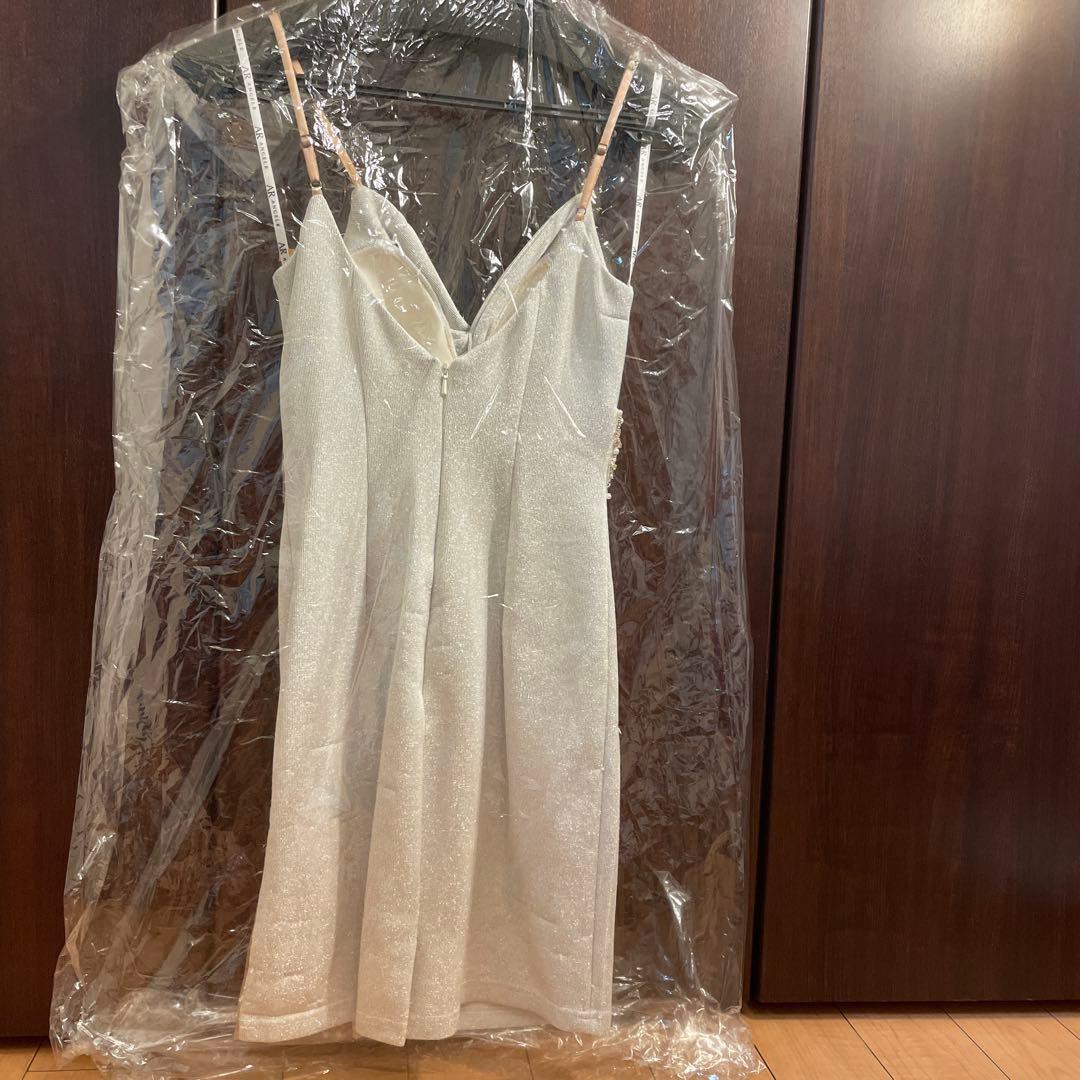 【最終値下げ】Sugar ホワイトタイトフィットミニドレス