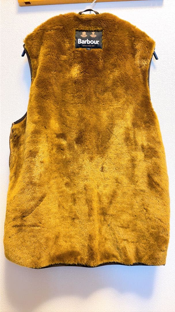 【未使用に近い】Barbour ライナー 38 2ワラント