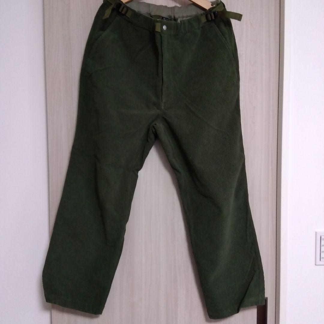 【新品未使用】ナンガ　コーデュロイ クライミングパンツ　カーキ