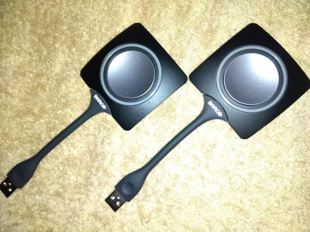 【美品】BARCO ClickShare Button USB-A 増設用 2個