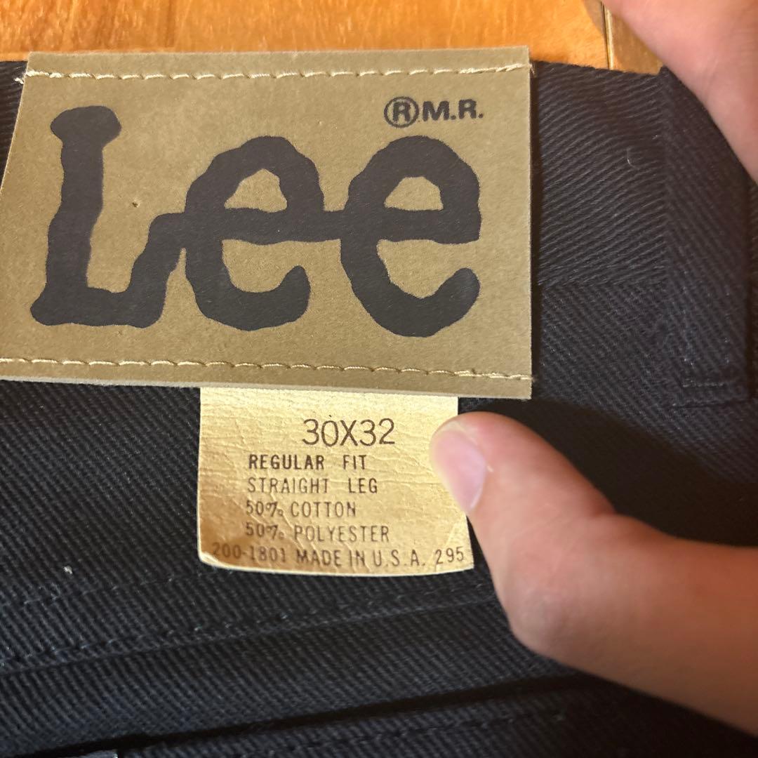 Lee vintage希少ブラックツイルUSA製200-1801